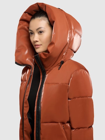 khujo Winter jacket 'Audrey' in Brown