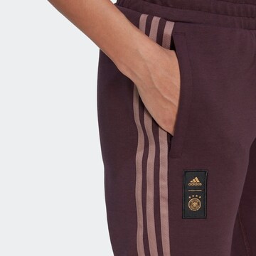 ADIDAS SPORTSWEAR Tapered Workout Pants in Brown