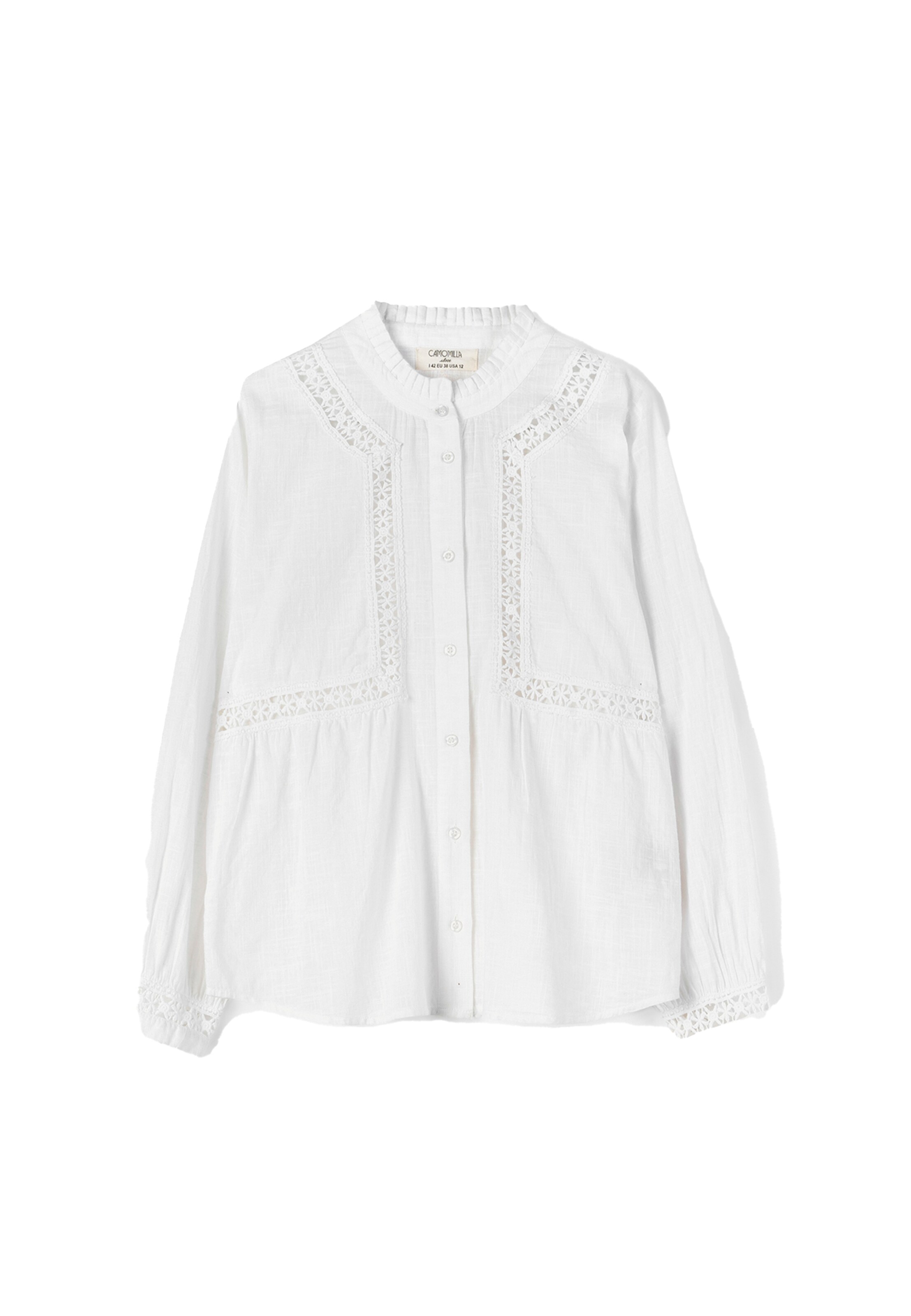 Chemisier 'CATAYA' Camomilla Italia en blanc : devant