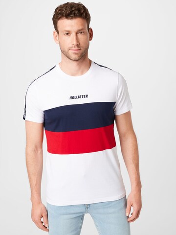 HOLLISTER T-Shirt in Weiß: predná strana