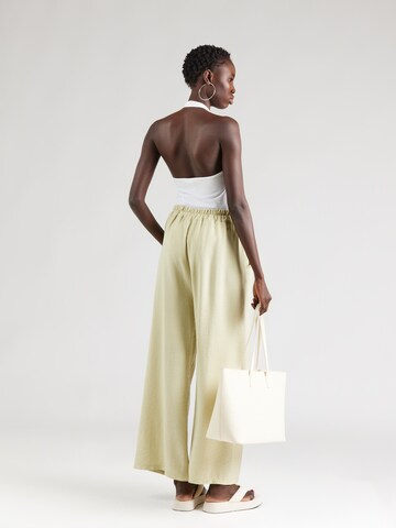 Hailys Wide leg Παντελόνι 'Mo44na' σε πράσινο