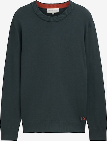 TOM TAILOR DENIM Pullover i grøn: forside