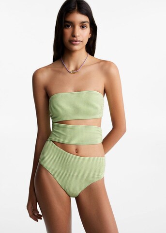 MANGO TEEN Swimsuit 'Lima' in Green: front