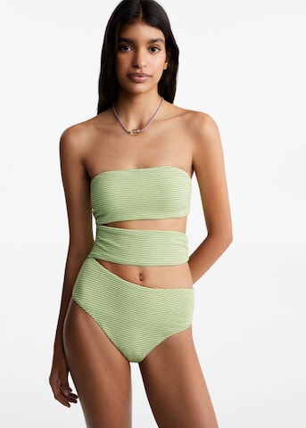 MANGO TEEN Swimsuit 'lima' in Green: front