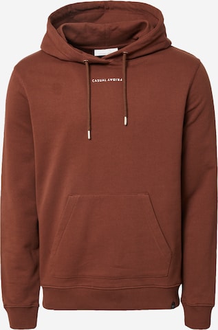Casual Friday Sweatshirt 'Sinius' in Brown: front
