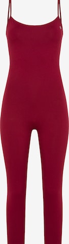 DEHA Jumpsuit in Rood: voorkant
