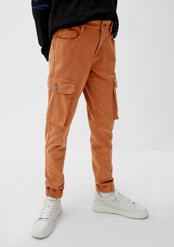 s.Oliver Skinny Pants in Brown