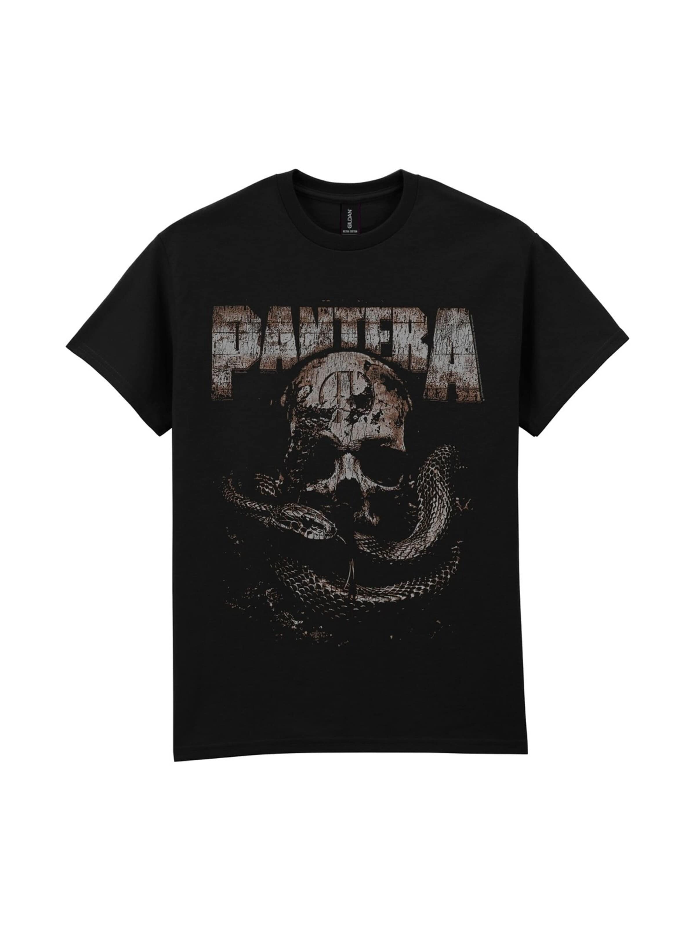 PANTERA - Camiseta 'Pantera By Demon Be Driven' en negro: frente