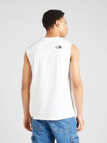 THE NORTH FACE - Camiseta 'Simple Dome' en blanco