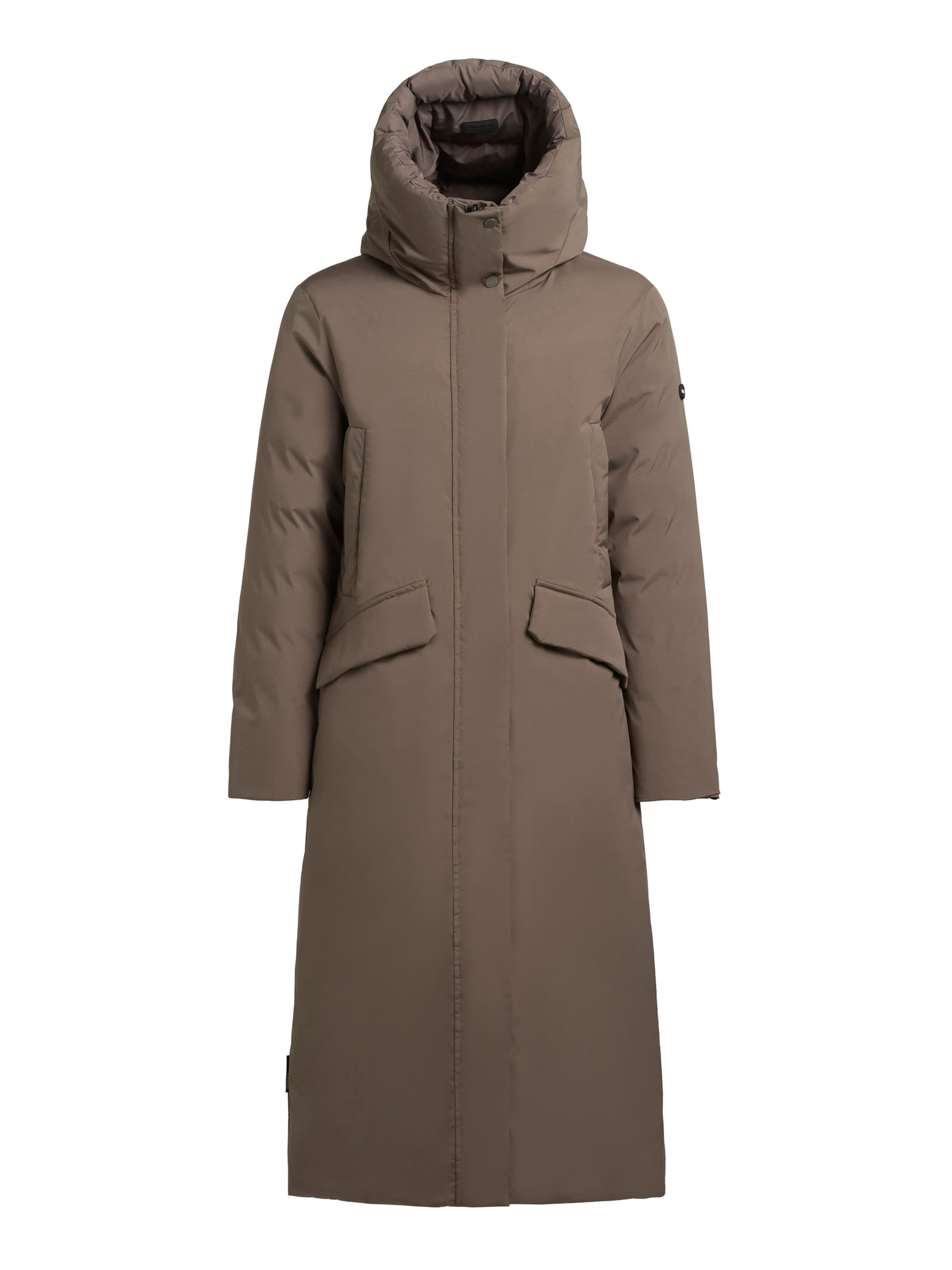 Cappotto invernale 'DAWI' di khujo in marrone: frontale