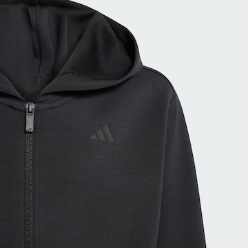 Veste de survêtement ADIDAS SPORTSWEAR en noir