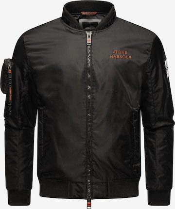 STONE HARBOUR Демисезонная куртка 'Berkoo' в Черный: спереди