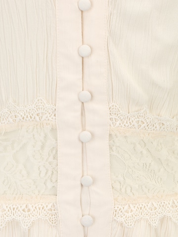 Y.A.S Petite Shirt Dress 'MEZA' in Beige