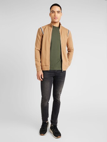 Veste de survêtement 'Shepherd66' BOSS en beige