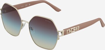 Occhiali da sole di GUESS in marrone: frontale