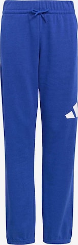 Pantalon de sport 'Essentials' ADIDAS SPORTSWEAR en bleu : devant