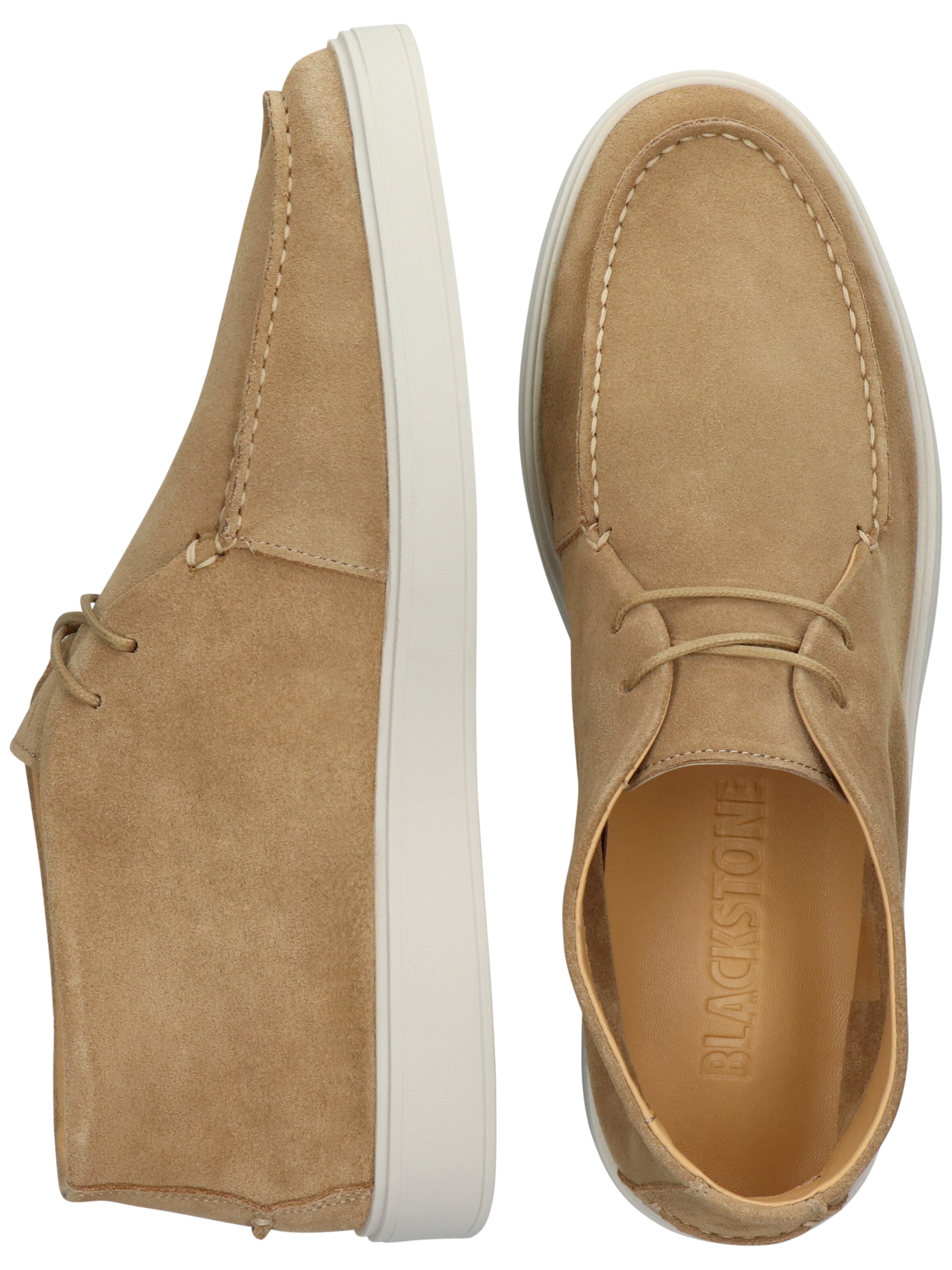 BLACKSTONE - Botines chukka 'Zuko Luca DG372' en beige