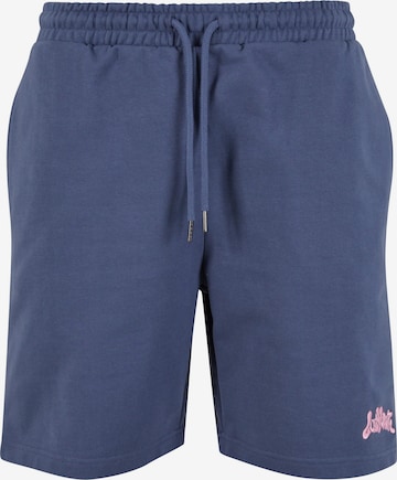 Lost Youth Trousers in Blue: front