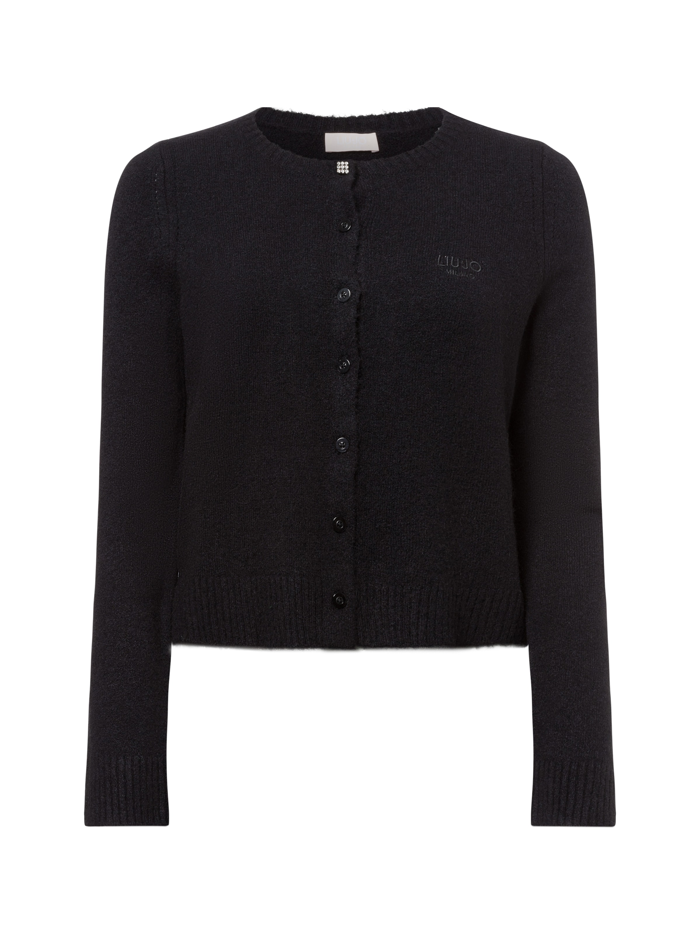 Liu Jo Strickjacke in Schwarz: Vorderseite