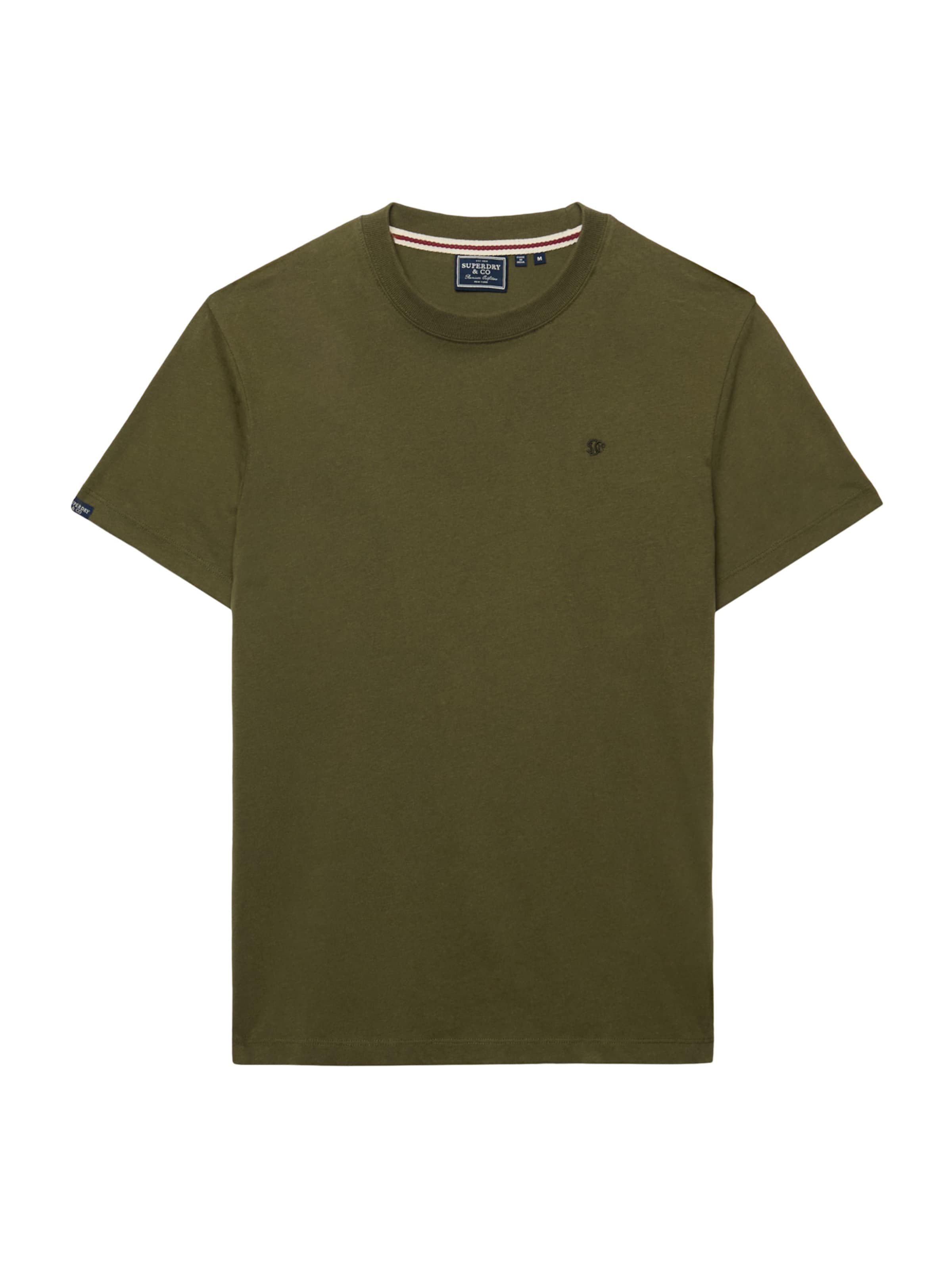 Superdry & Co Shirt 'ESSENTIAL' in Green: front