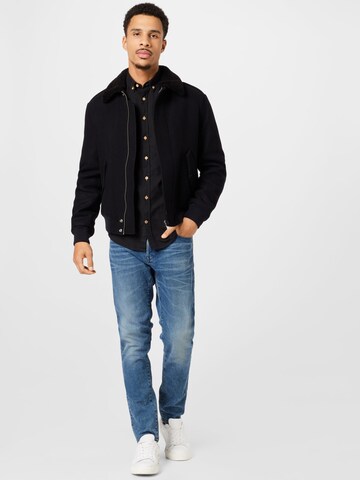 Coupe slim Jean G-Star RAW en bleu