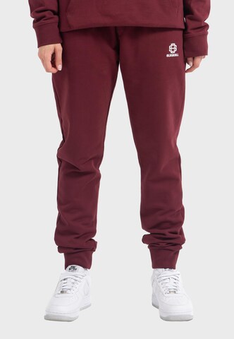 Oldskull Regular Jogger 'Basic Oldskull 25 Logo' in Rot