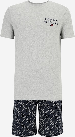 Tommy Hilfiger Underwear Pyjama in navy / graumeliert / rot / weiß, Produktansicht