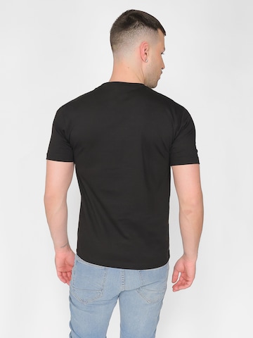 Maze Shirt in Schwarz