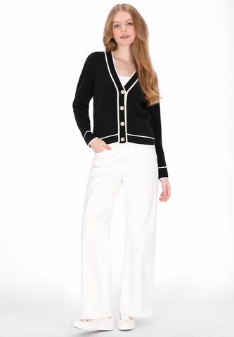 Cardigan DreiMaster Maritim en noir