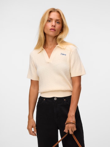 VERO MODA Sweater in Beige: front