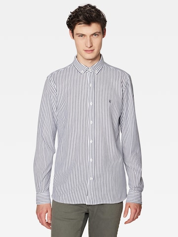 Mavi Regular fit Button Up Shirt in White: front