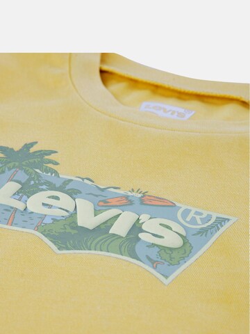 Levi's Kids Shirt 'LEVI'S kids LVB HIGH TIDE BATWING TEE T-SHIRT'‌ in Gelb