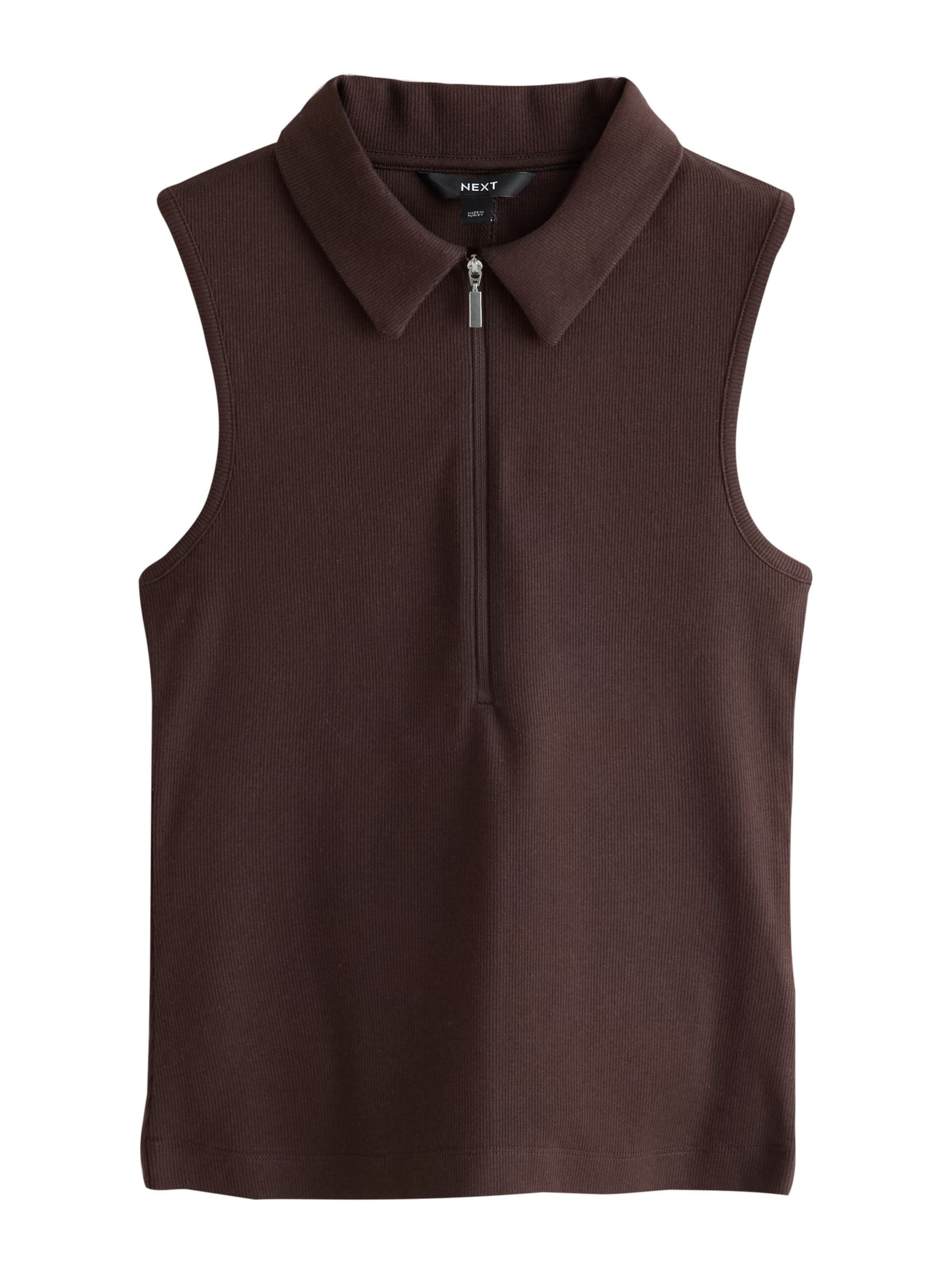 Top di Next in marrone: frontale