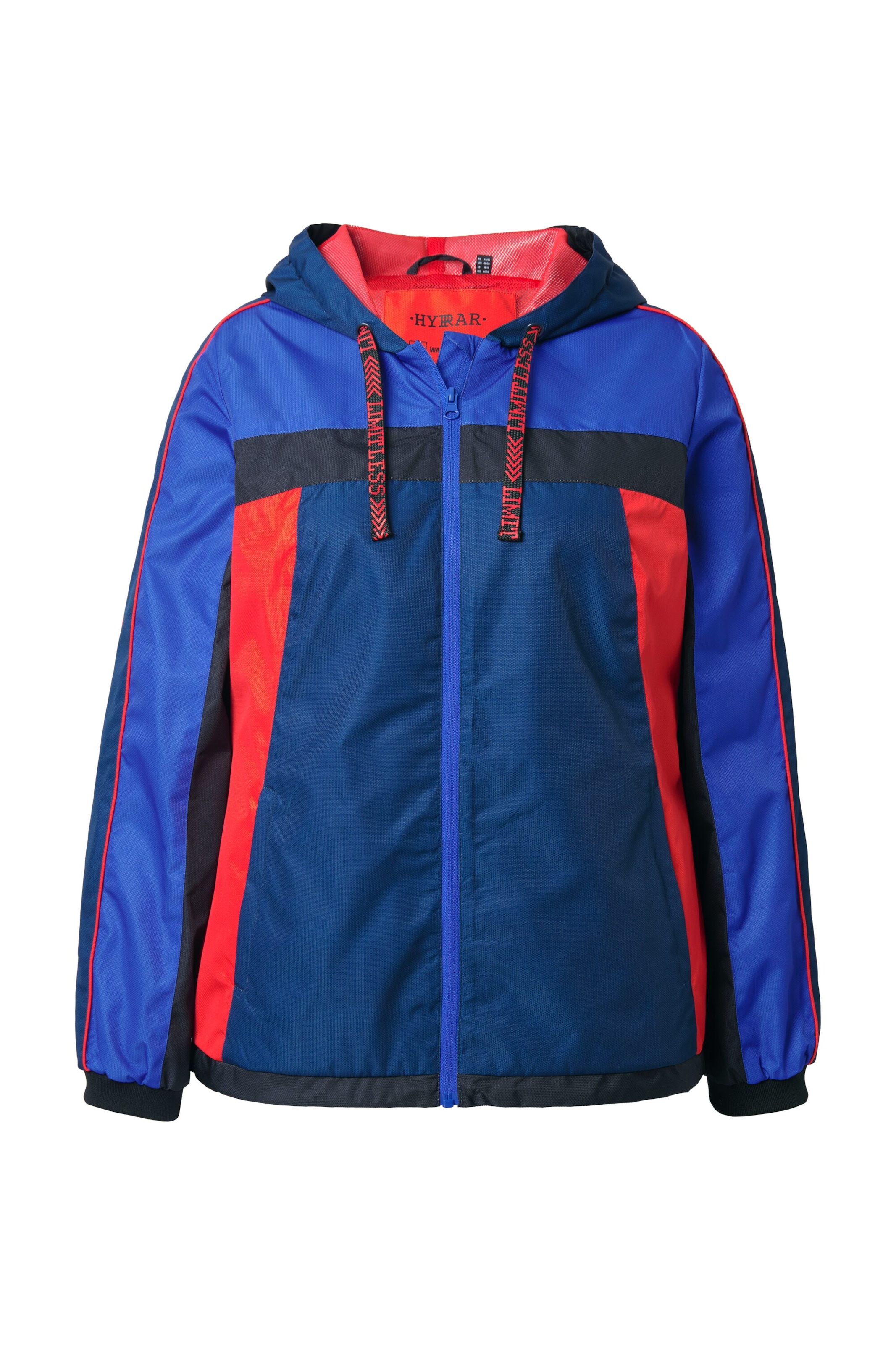 Ulla Popken Functionele jas in Blauw: voorkant