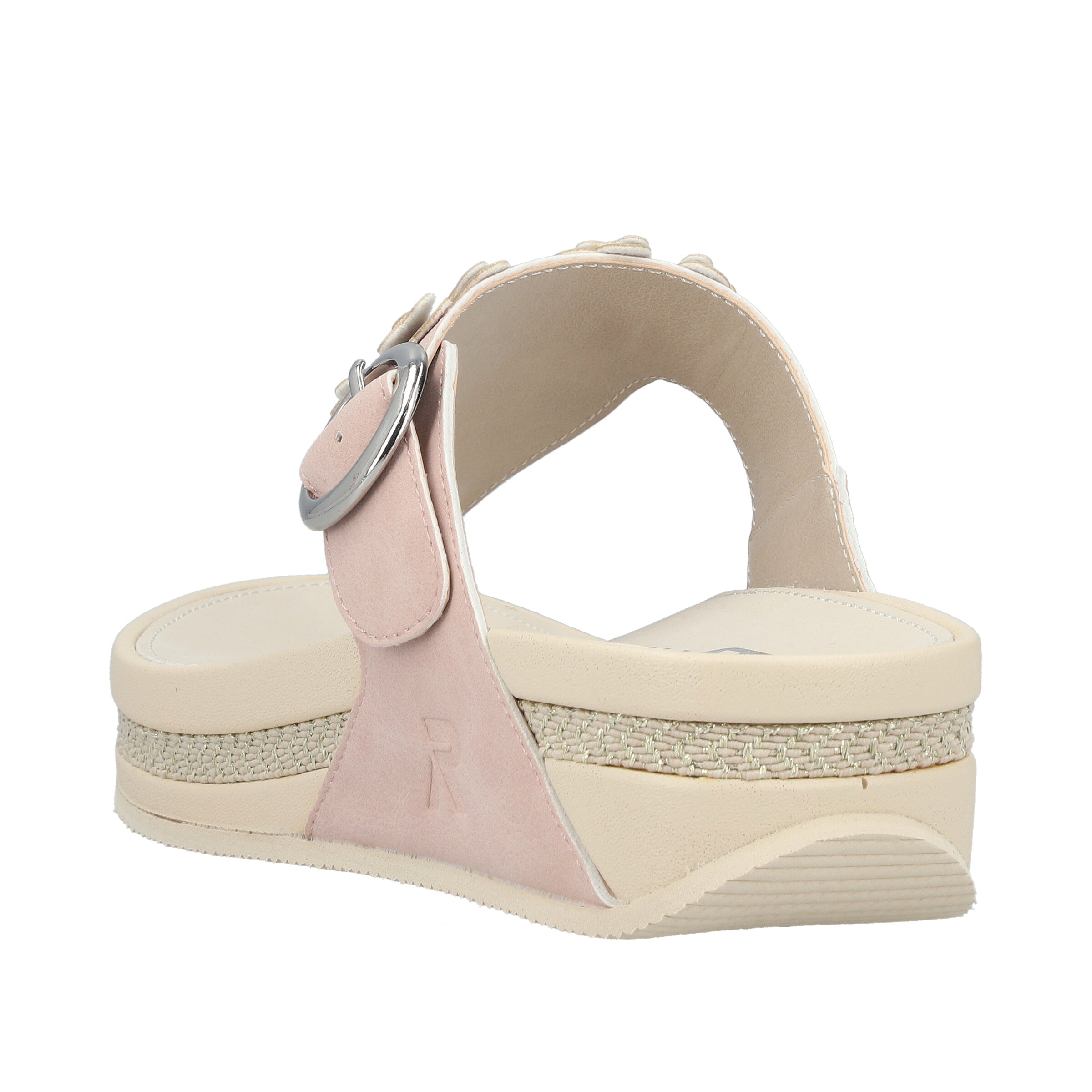 Tongs Rieker en rose