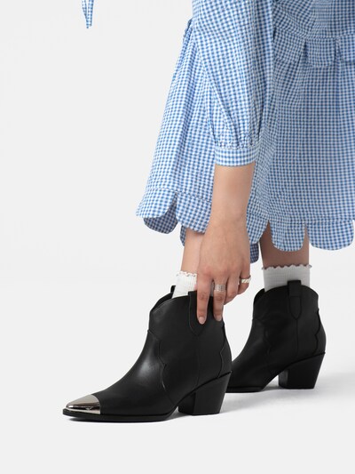 L37 HANDMADE SHOES Ankle boots 'MANHATTAN SKYLINE' σε 37 σε μαύρο, Άποψη προϊόντος