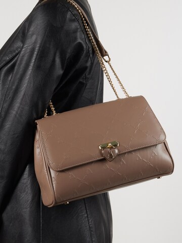 Borsa a spalla 'Janice' di L'Atelier Du Sac in beige