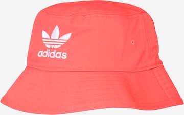 ADIDAS ORIGINALS Hat 'Trefoil ' i pink: forside