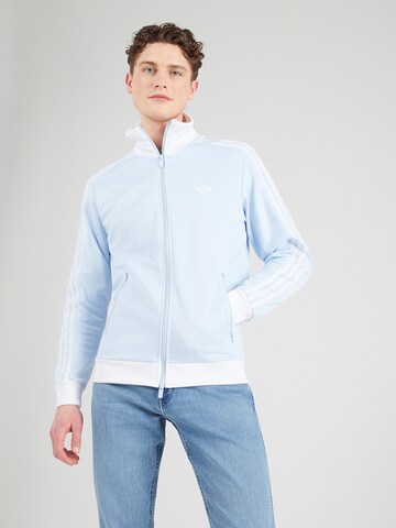 ADIDAS ORIGINALS Bluza rozpinana 'CLASSIC' w kolorze niebieski: przód