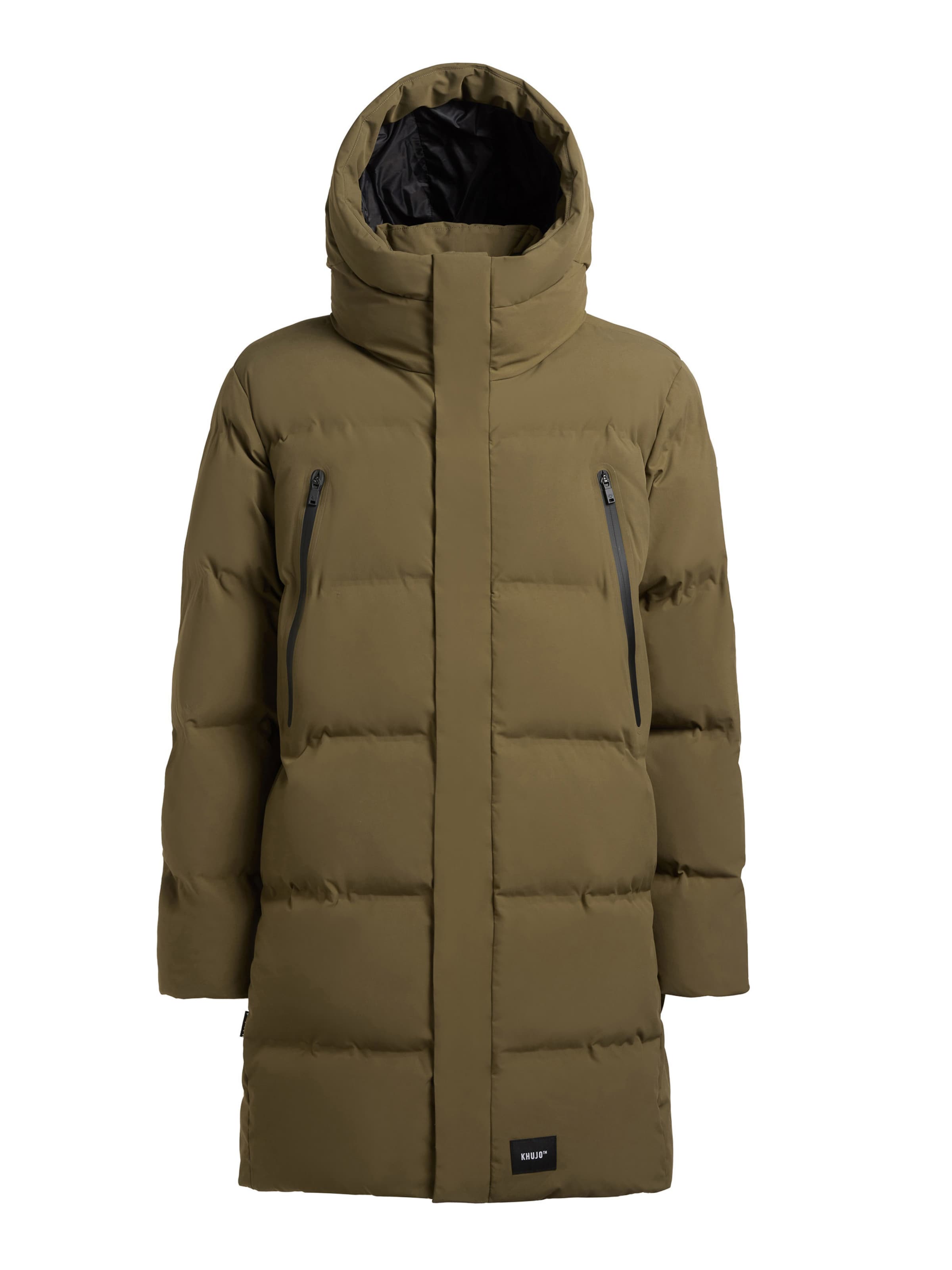 khujo - Abrigo de invierno 'Jamir' en verde: frente
