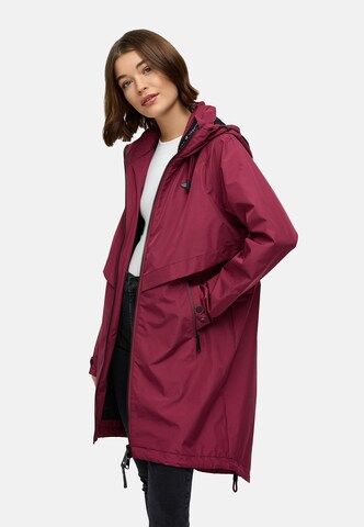 Palton funcțională 'Frodik' de la Ragwear pe roșu