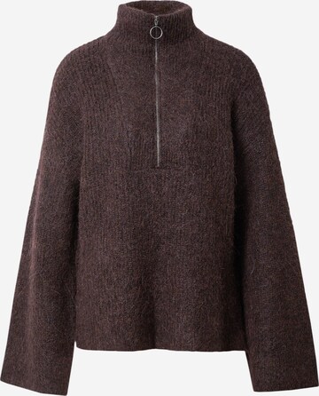 mbym Sweater 'Lachina' in Brown: front