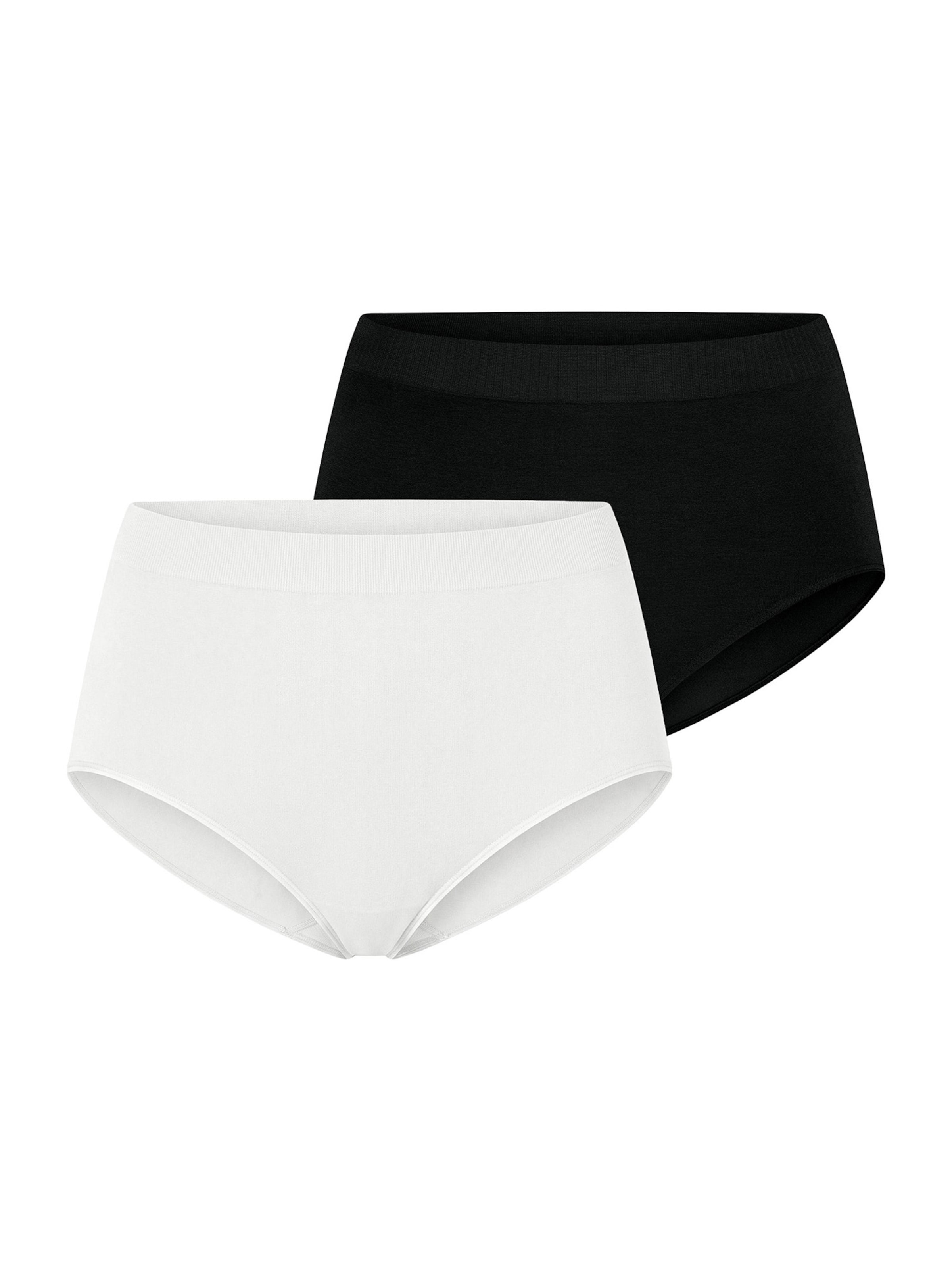 SCHIESSER Shapingslip ' Retro - Classic Seamless ' in Zwart: voorkant