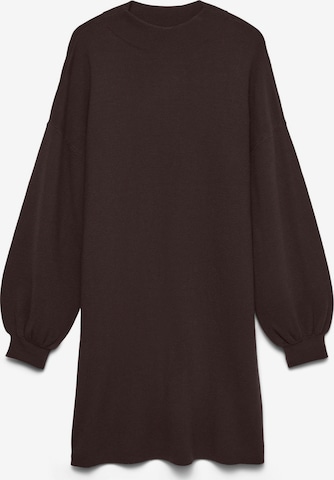 VERO MODA Knitted dress 'VMNANCY ' in Brown: front