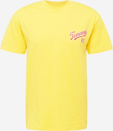 Tommy Jeans T-Shirt in Gelb: predná strana