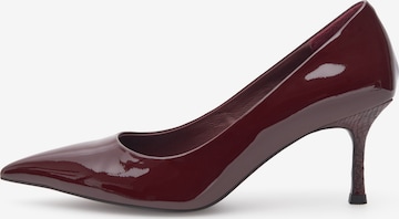 WODEN Pumps in Rot: Vorderseite