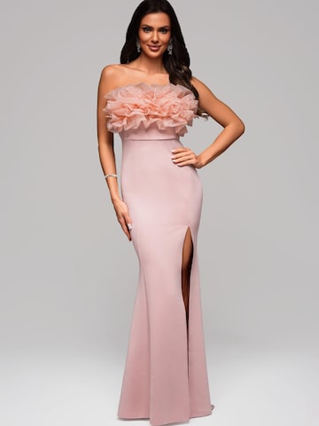Ombre Evening dress in Pink