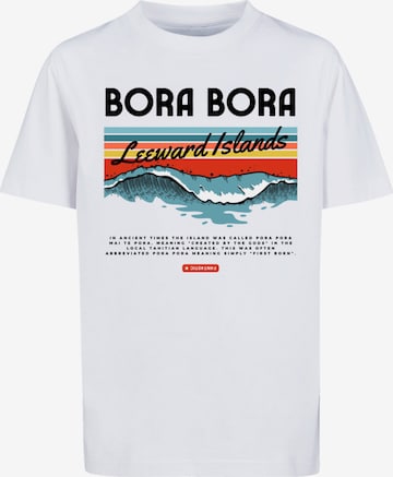 F4NT4STIC Shirt 'Bora Bora Leewards Island' in White: front