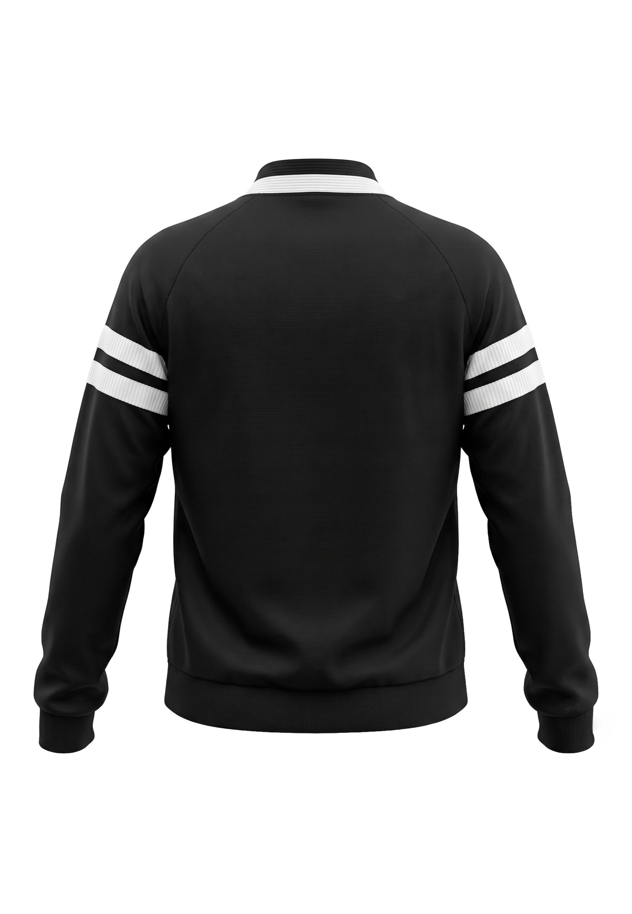 Sergio Tacchini Sweatvest 'Donatello' in Zwart