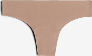 INTIMISSIMI Thong in Brown: front